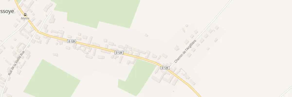 Plan du 575B Rue de Jouy-sous-thelle à La Houssoye