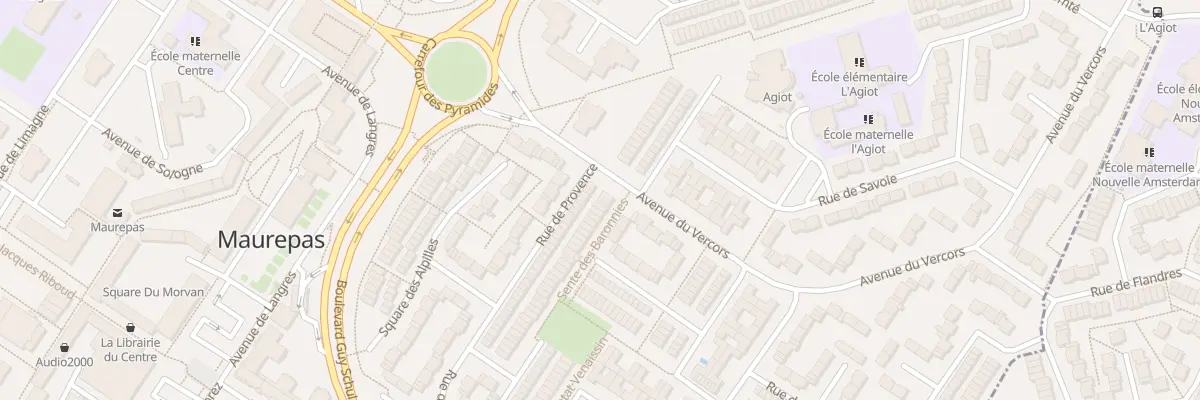 Plan du 104 Rue de Provence à Maurepas