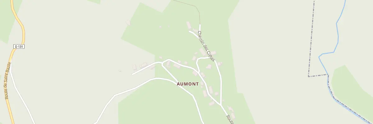 Plan du 366 Aumont à Saint-Chamant