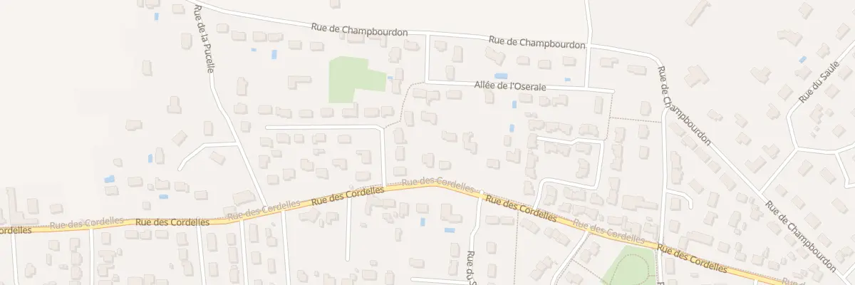 Plan du 538 Rue des Cordelles à Saint-Denis-en-Val