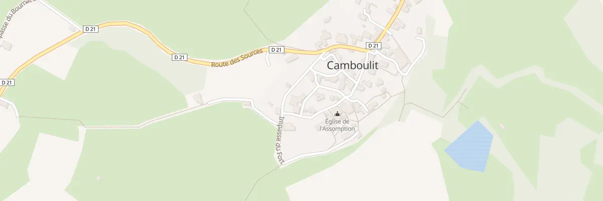 Plan du 5053 Bourg de Camboulit à Camboulit