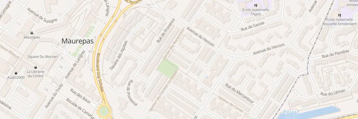 Plan du 13 Sq Gresivaudan à Maurepas
