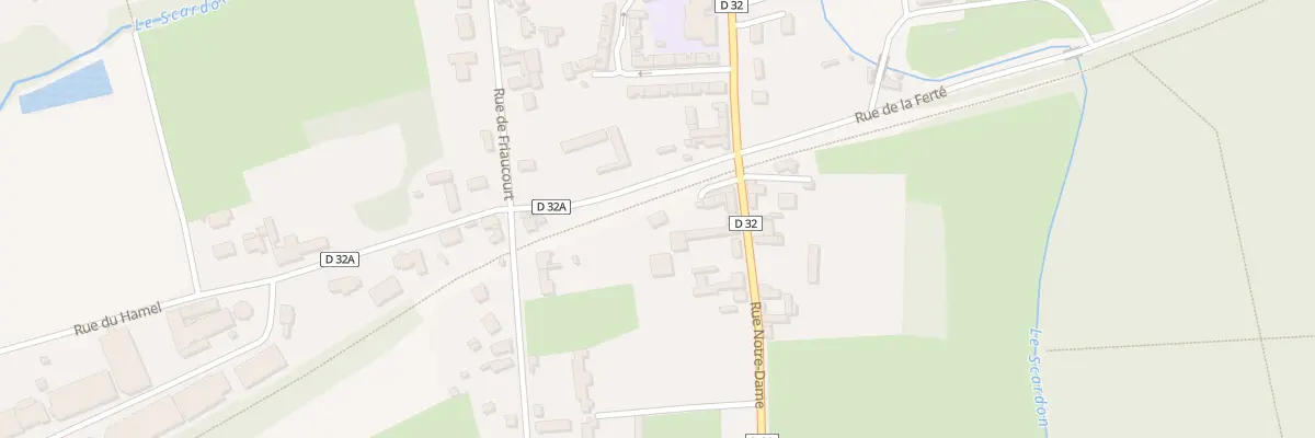 Plan du 20A Rue Notre-Dame à Saint-Riquier