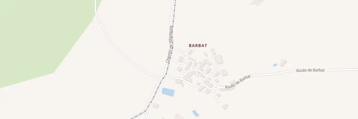 Plan du 5088A Barbat à Savignac