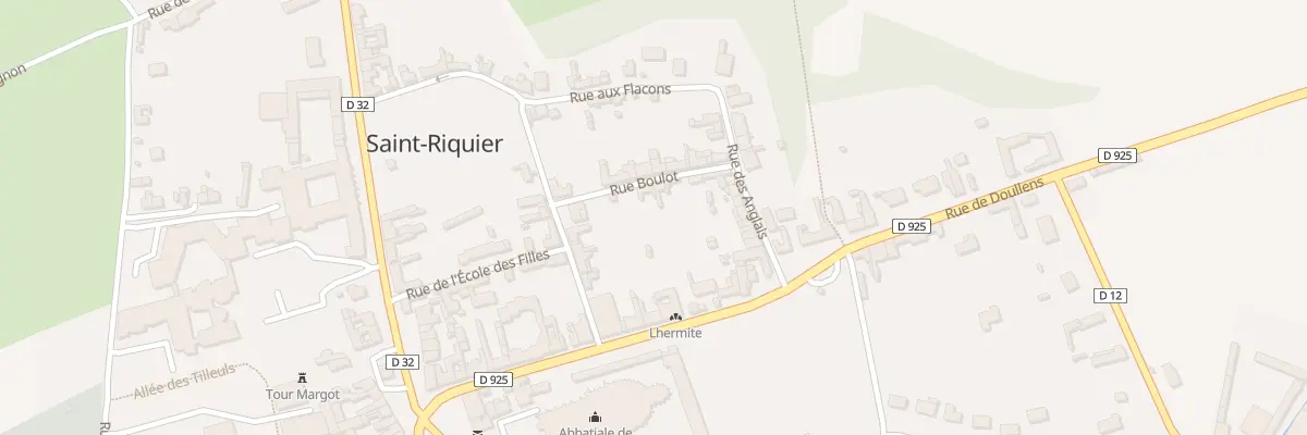 Plan du 2 Rue Boulot à Saint-Riquier