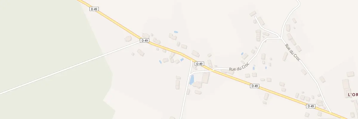 Plan du 43 Rte de Châteauroux à Ambrault