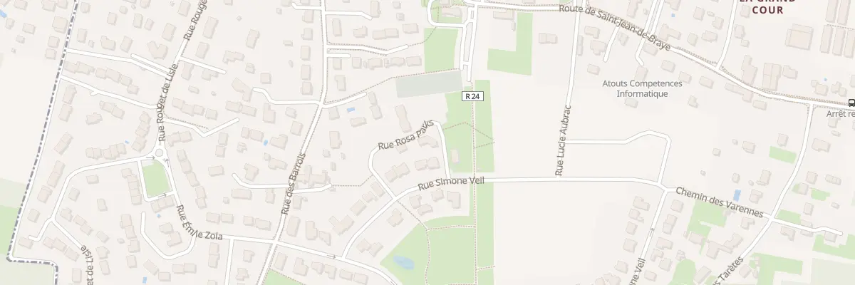 Plan du 111 Rue Rosa Parks à Semoy