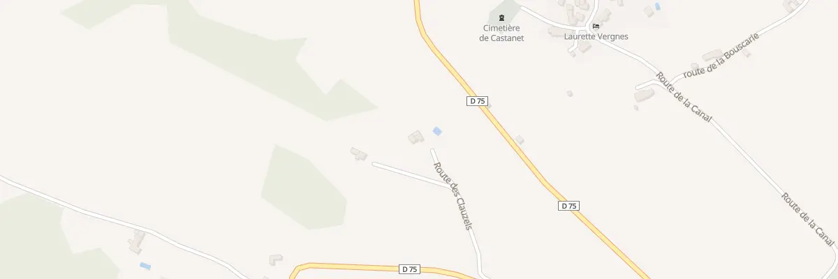Plan du 5208 Clauzel à Castanet