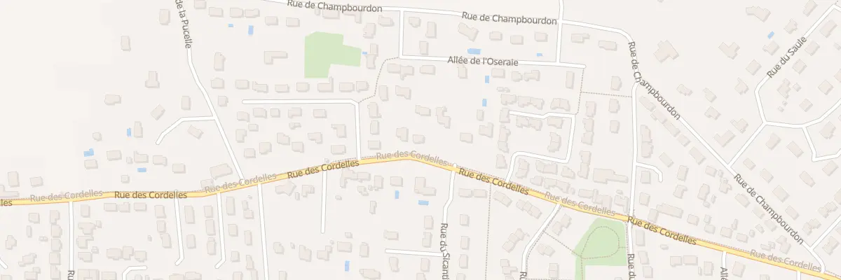 Plan du 510 Rue des Cordelles à Saint-Denis-en-Val