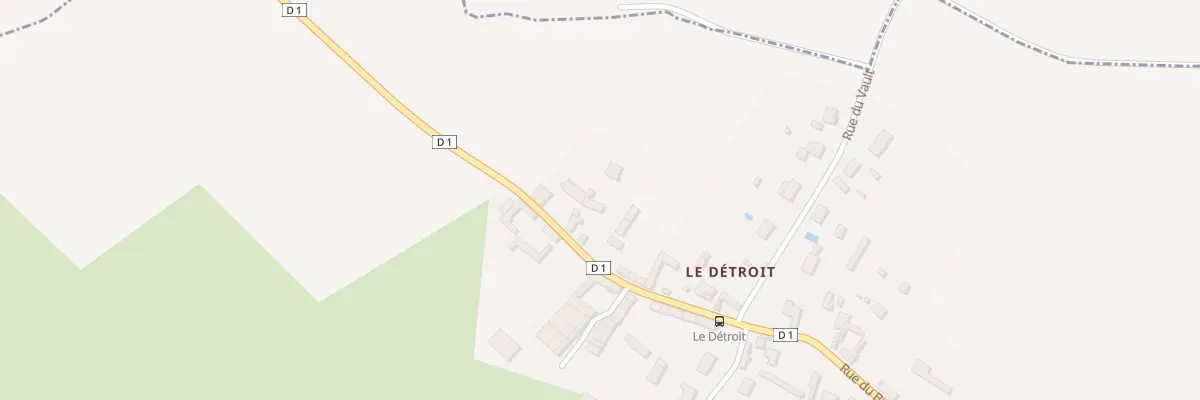 Plan du 36 Rue du Bray (Le Detroit ) à Pierrefitte-en-Beauvaisis
