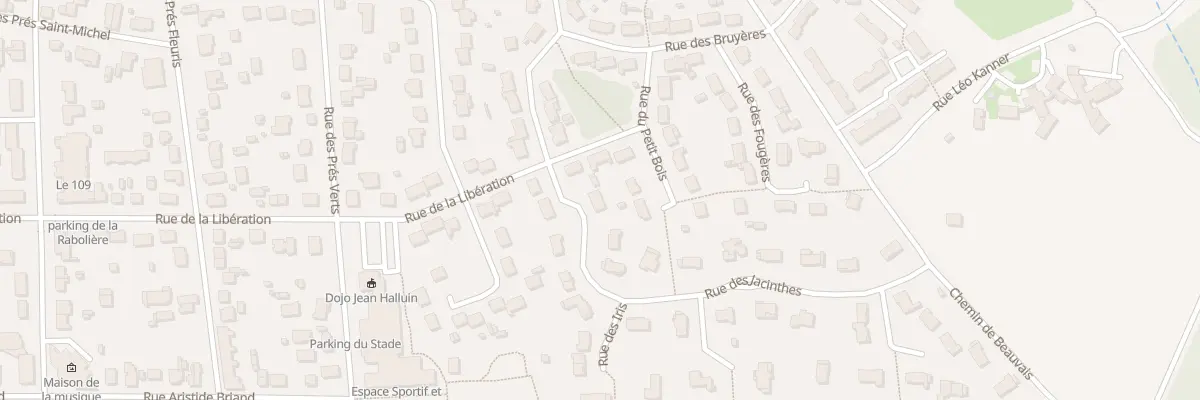 Plan du 20 Rue des Jacinthes à La Ferté-Saint-Aubin