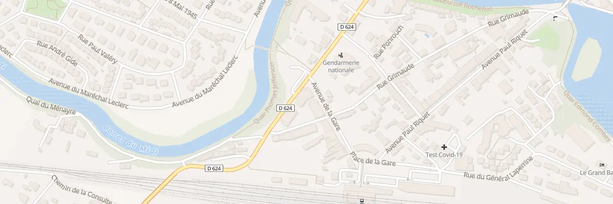 Plan du 271 Av Arnaut Vidal à Castelnaudary