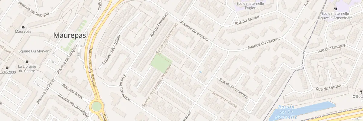 Plan du 1 Sq Gresivaudan à Maurepas