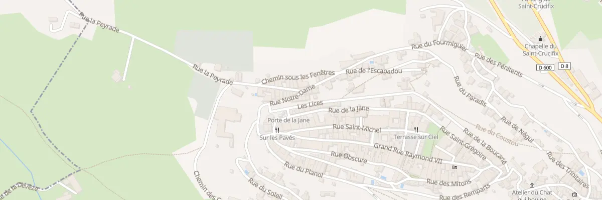 Plan du 4 Rue Notre Dame à Cordes-sur-Ciel