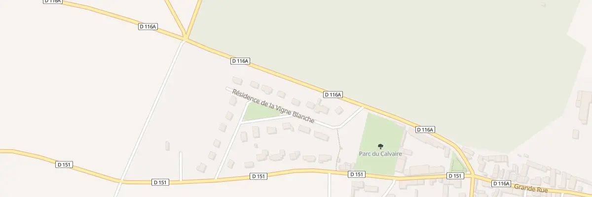 Plan du 11 Res de la Vigne Blanche à Oysonville