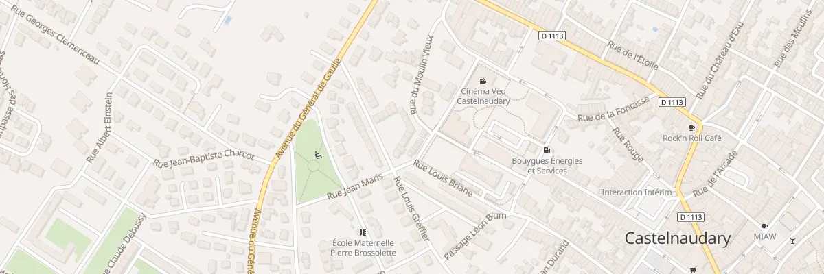 Plan du 10 Rue Vincent Auriol à Castelnaudary