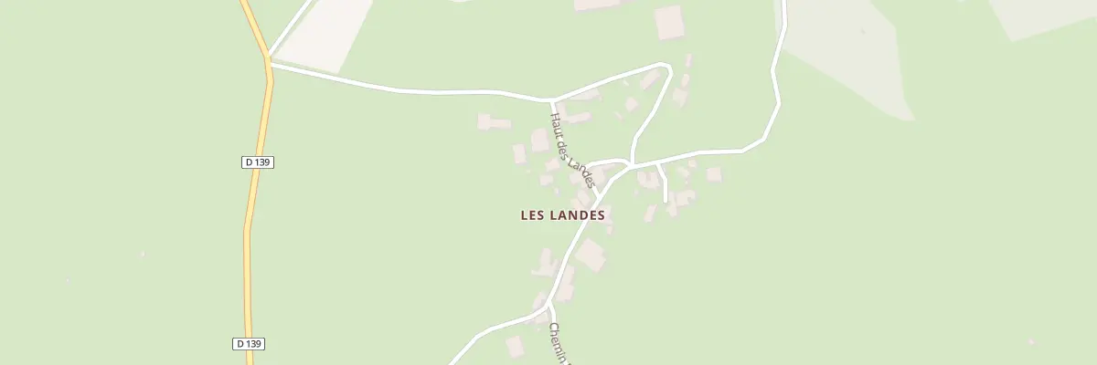 Plan du 5098 Les Landes à Molières