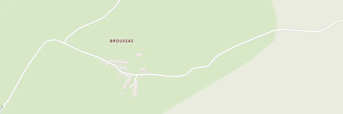 Plan du 1 Broussas à Tarnac