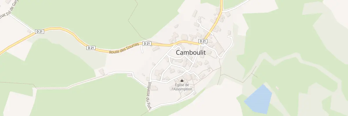 Plan du 5049 Bourg de Camboulit à Camboulit
