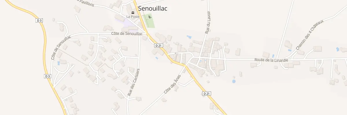 Plan du 6 Av des Vignes à Senouillac