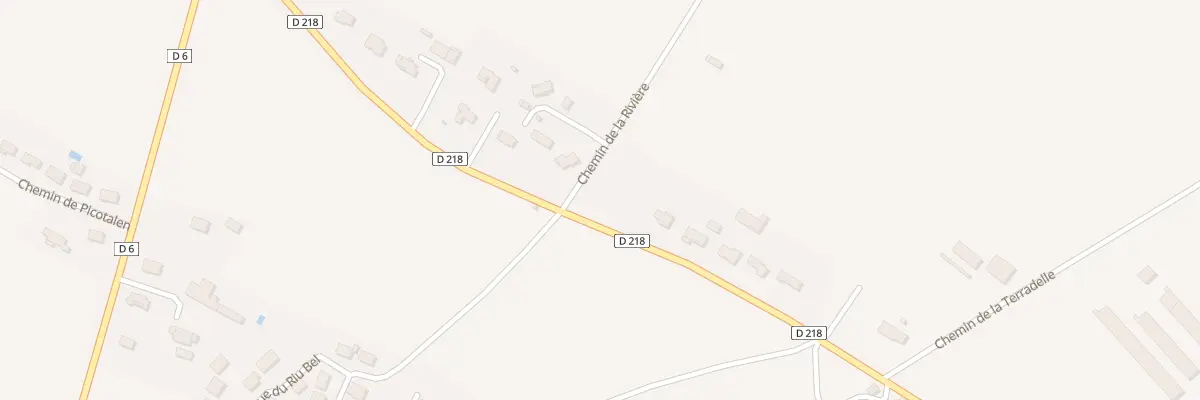 Plan du 13 Rte de l’Estrade à Fendeille