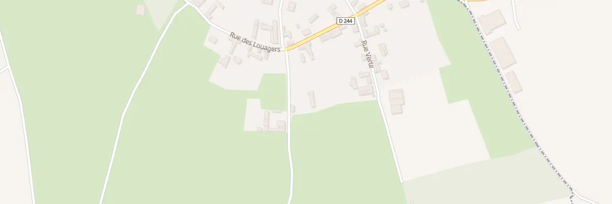 Plan du 1 Rue de la Haut à Méricourt-en-Vimeu
