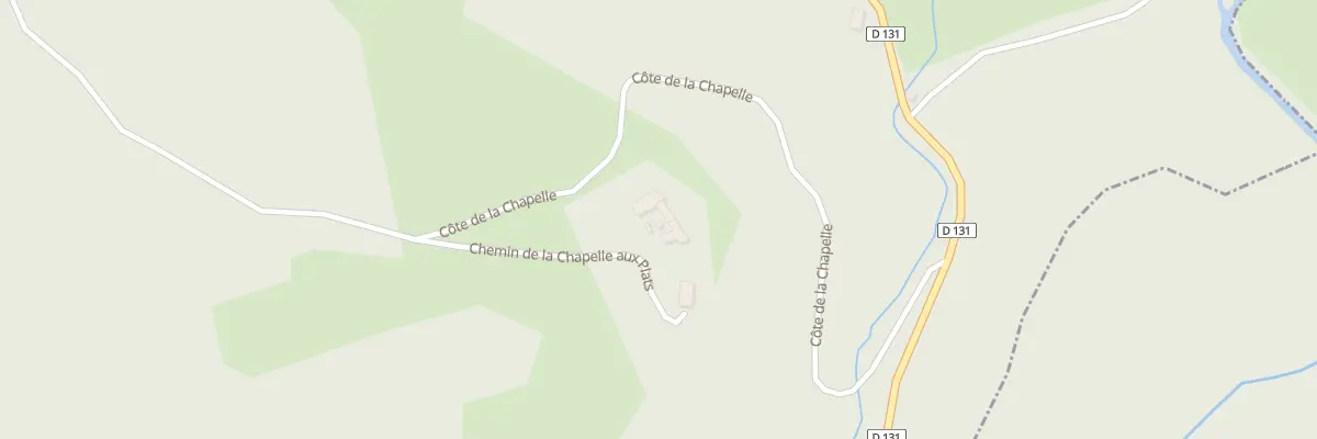 Plan du 1 Che de la Chapelle aux Plats à Argentat-sur-Dordogne