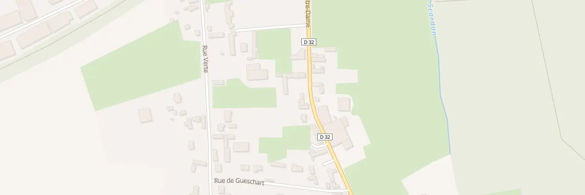 Plan du 36 Rue Notre-Dame à Saint-Riquier