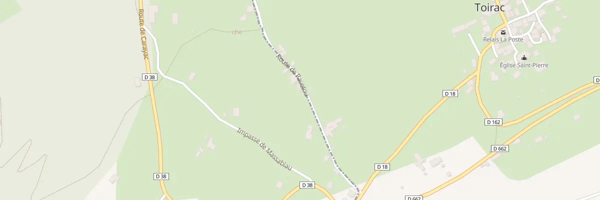 Plan du 5048 Massabiau à Larroque-Toirac