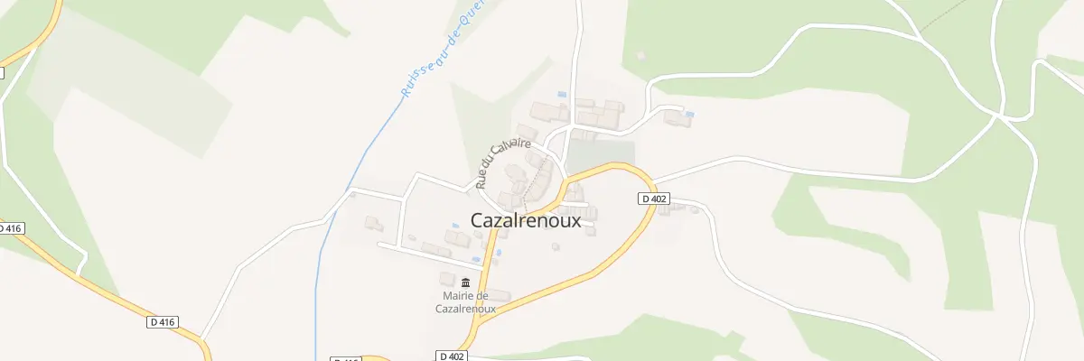 Plan du 10 Le Village à Cazalrenoux