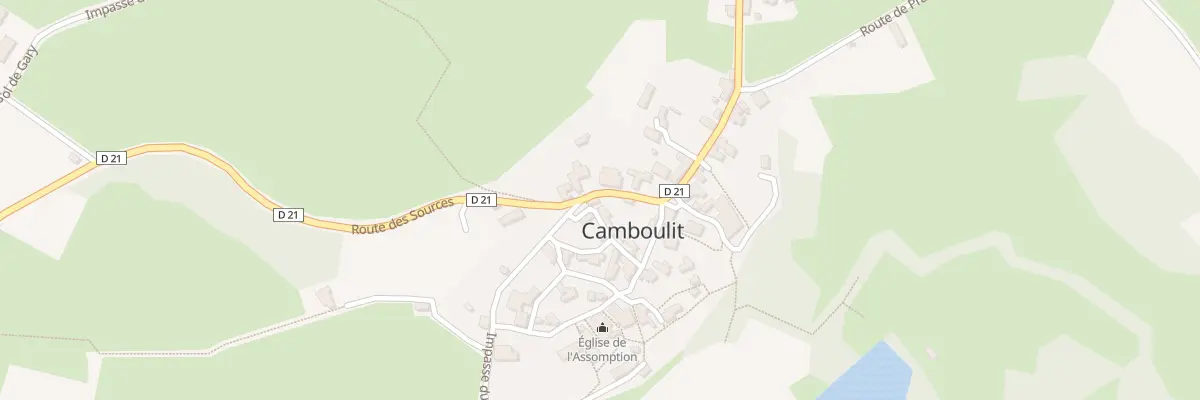 Plan du 5048 Bourg de Camboulit à Camboulit