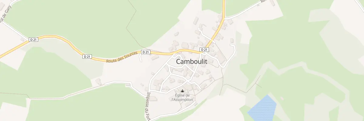 Plan du 5045 Bourg de Camboulit à Camboulit