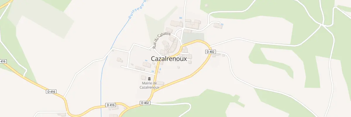 Plan du 40 Le Village à Cazalrenoux