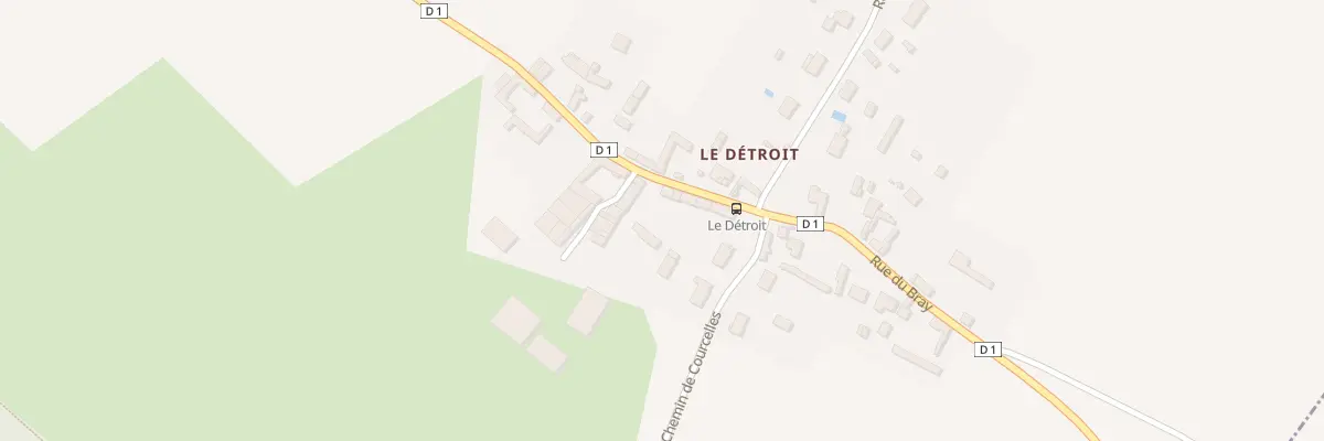 Plan du 27 Rue du Bray (Le Detroit ) à Pierrefitte-en-Beauvaisis