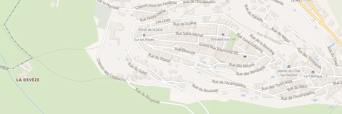 Plan du 16A Rue du Planol à Cordes-sur-Ciel