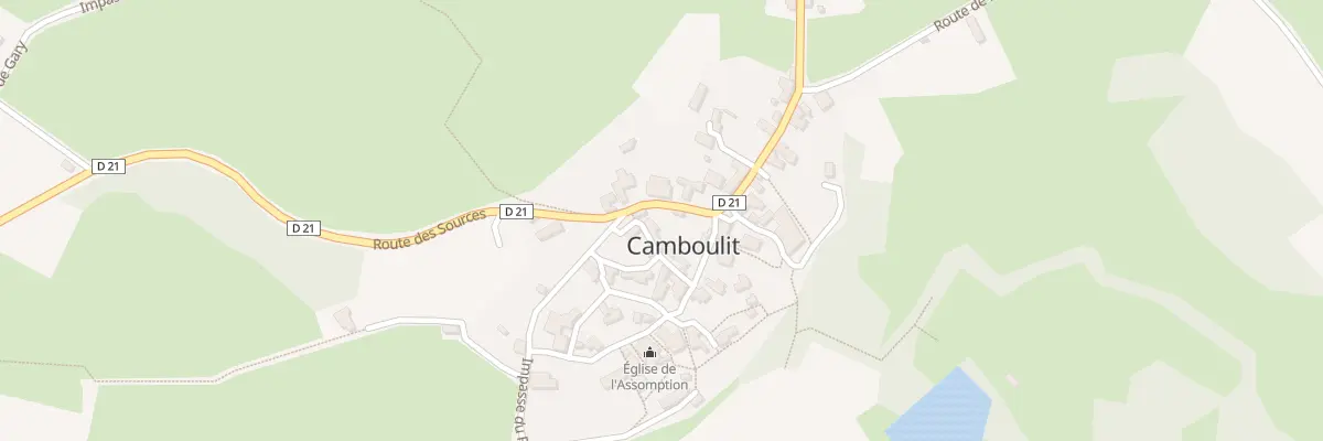 Plan du 5046 Bourg de Camboulit à Camboulit