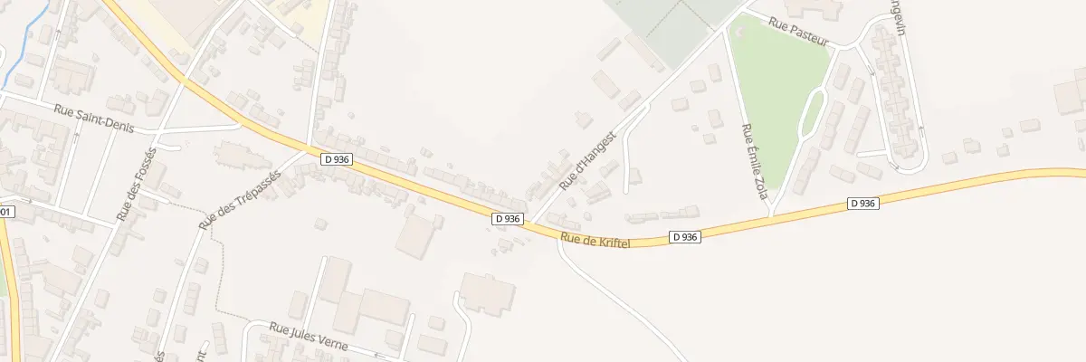 Plan du 3 Rue d’Hangest à Airaines