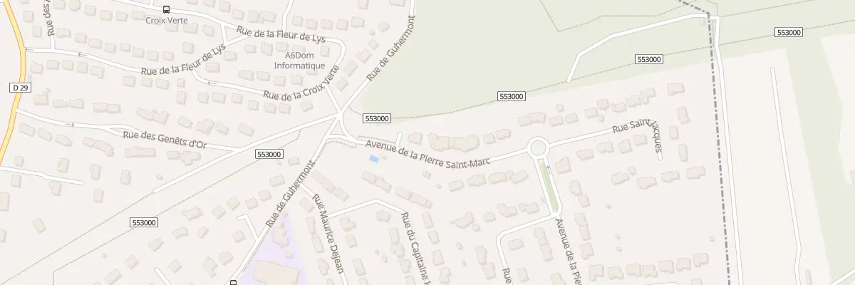 Plan du 19 Av de la Pierre Saint Marc à Saint-Arnoult-en-Yvelines