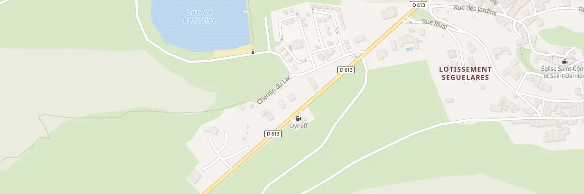 Plan du 114 Av d’Ax les Thermes à Belcaire