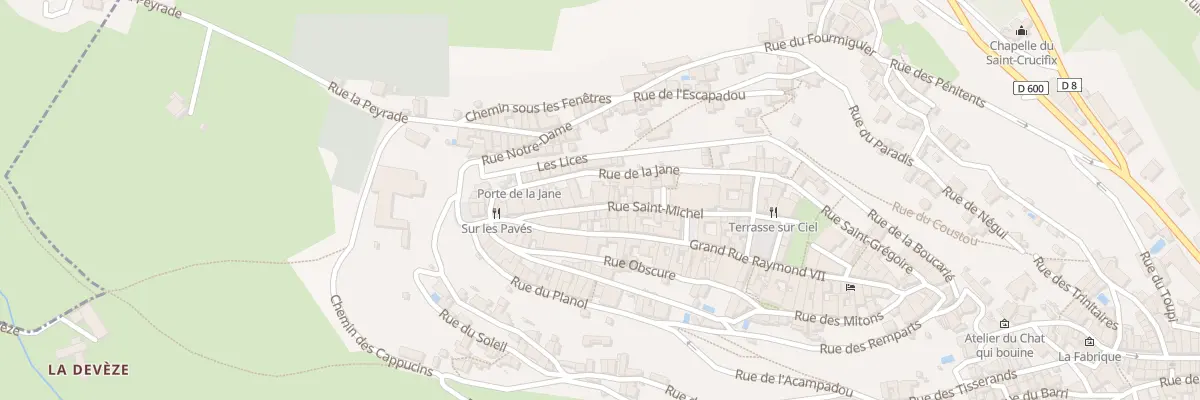 Plan du 15 Rue Saint-Michel à Cordes-sur-Ciel