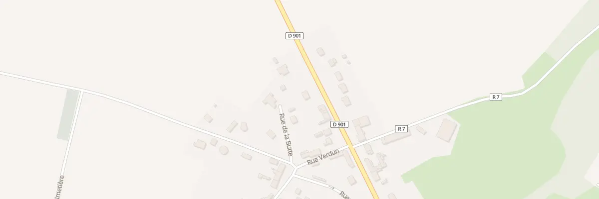 Plan du 5092 Rte Nationale à Thieulloy-l’Abbaye