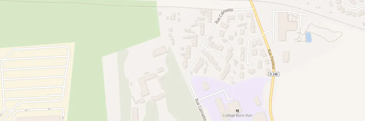 Plan du 218 Rue Calmette à Marck