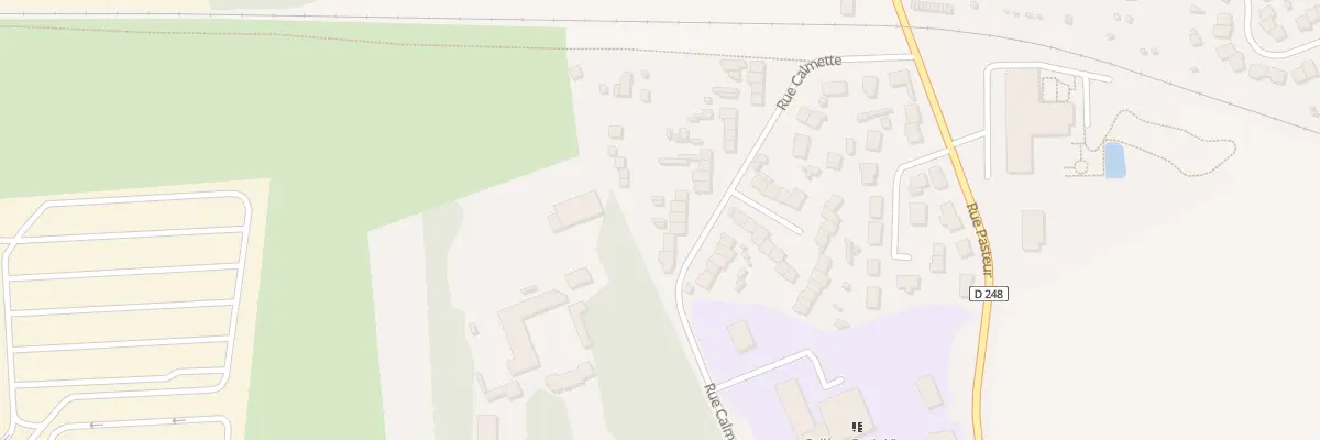 Plan du 196 Rue Calmette à Marck