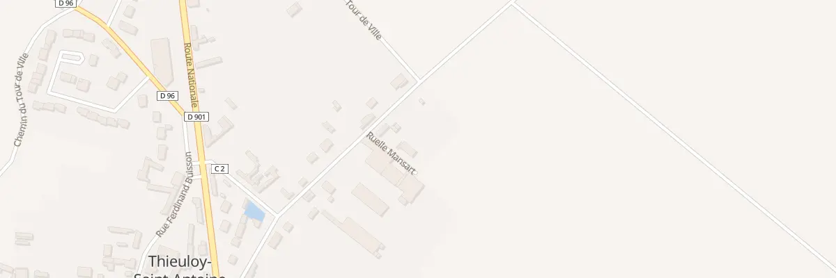 Plan du 1 Rle Mansart à Thieuloy-Saint-Antoine