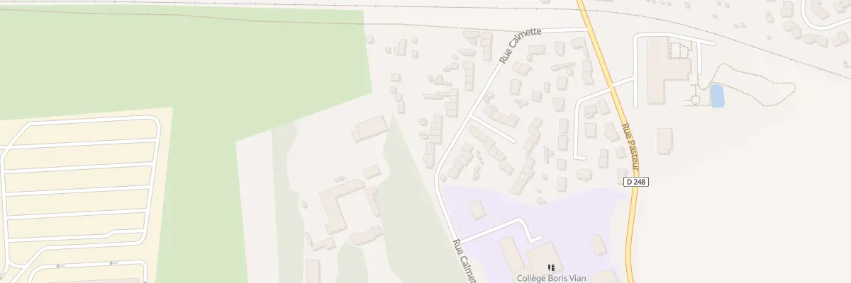 Plan du 202 Rue Calmette à Marck