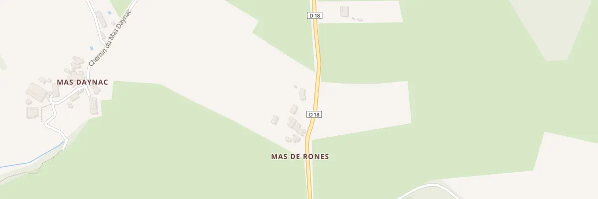 Plan du 6388F Mas de Rones à Béduer