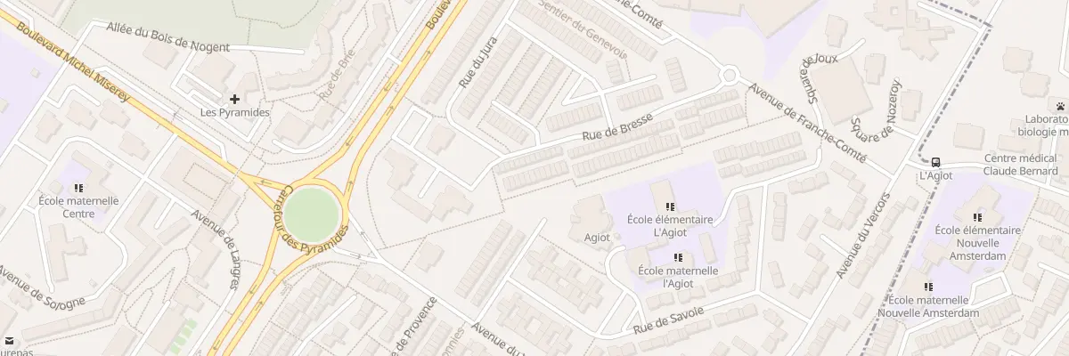 Plan du 77 Rue de Bresse à Maurepas