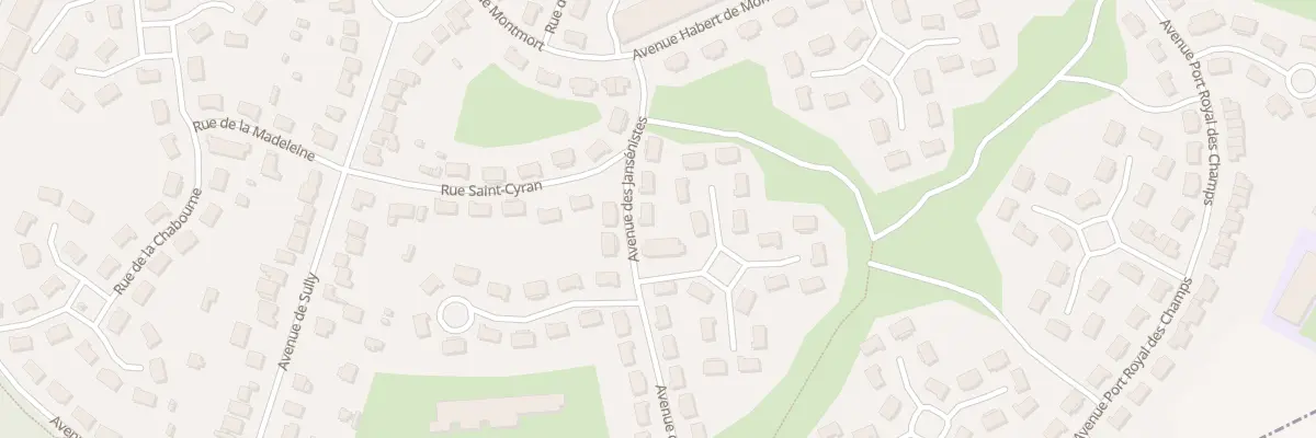Plan du 5 Av des Jansenistes au Mesnil-Saint-Denis