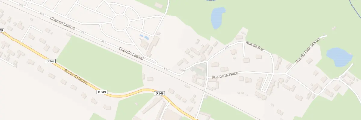 Plan du 1045 Rue du Stade à Maresquel-Ecquemicourt
