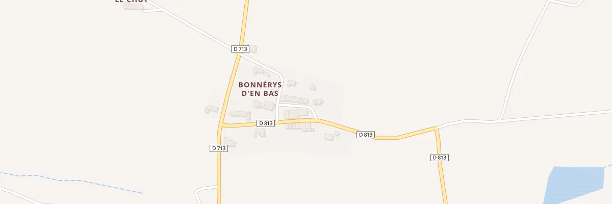 Plan du 40 Bonnerys d’En Bas à Saint-Julien-de-Briola